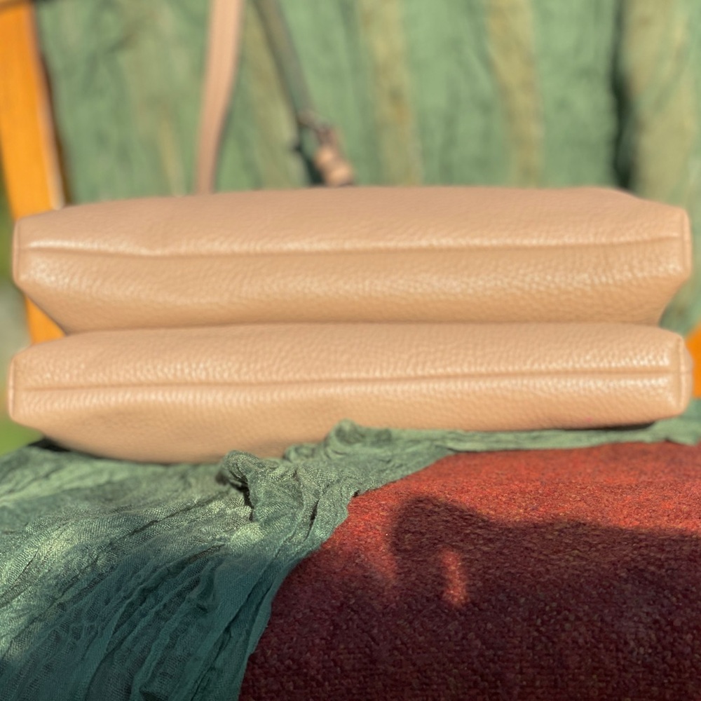Gently used Coach bag. Tan. - Picture 4 of 14